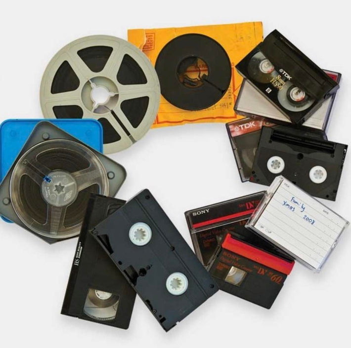 How It Works Digitize Photos VHS Tapes Reels Cassettes The